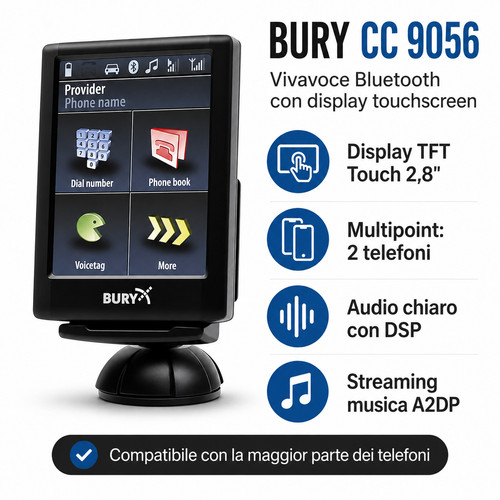 Bury vivavoce auto - bury,