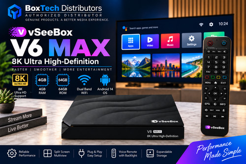Vseebox max uhd - vseebox, tv