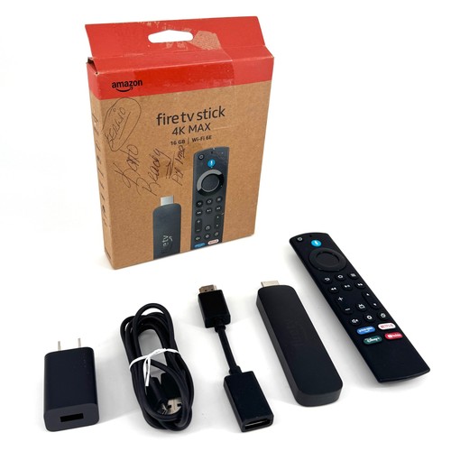 Amazon fire stick max - stick, 4k