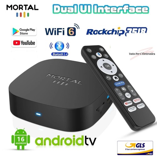 Android box lettore - 16.0,