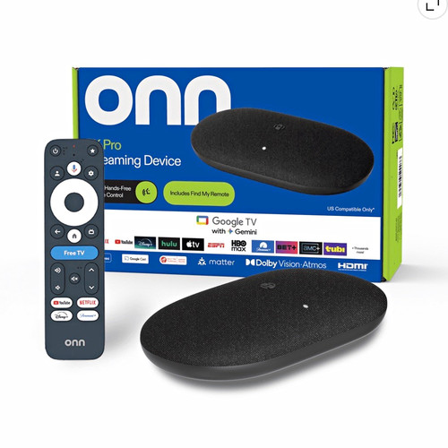 Onn pro google streaming - 4k,